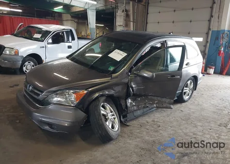 2010 Honda Cr-V Ex-L из США, поврежденный, VIN 5J6RE4H77AL100673